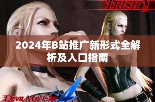 2024年B站推广新形式全解析及入口指南