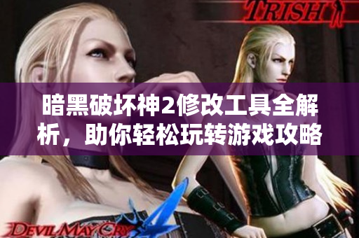 暗黑破坏神2修改工具全解析，助你轻松玩转游戏攻略