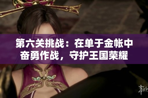 第六关挑战：在单于金帐中奋勇作战，守护王国荣耀