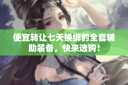 便宜转让七天换绑的全套辅助装备，快来选购！