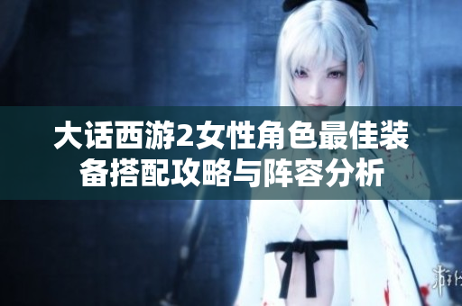大话西游2女性角色最佳装备搭配攻略与阵容分析