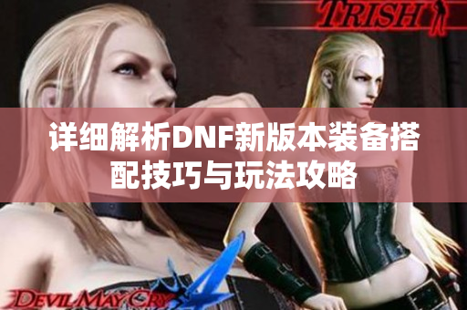 详细解析DNF新版本装备搭配技巧与玩法攻略