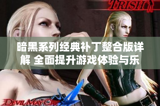 暗黑系列经典补丁整合版详解 全面提升游戏体验与乐趣