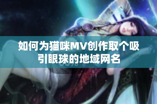 如何为猫咪MV创作取个吸引眼球的地域网名