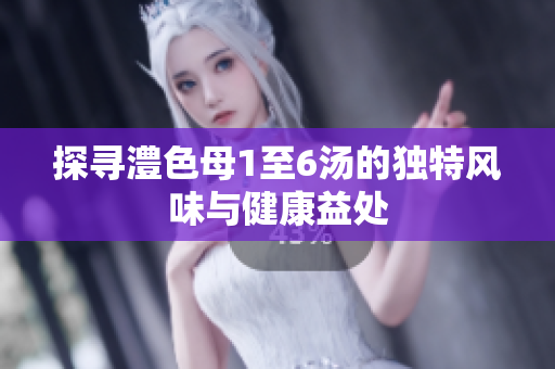 探寻澧色母1至6汤的独特风味与健康益处