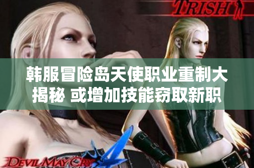 韩服冒险岛天使职业重制大揭秘 或增加技能窃取新职业