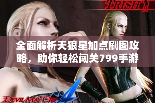 全面解析天狼星加点刷图攻略，助你轻松闯关799手游网