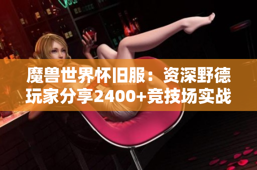 魔兽世界怀旧服：资深野德玩家分享2400+竞技场实战经验