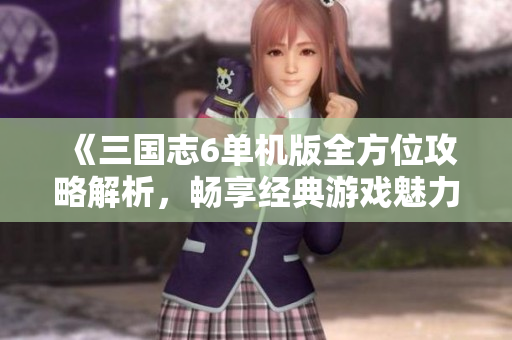 《三国志6单机版全方位攻略解析，畅享经典游戏魅力》