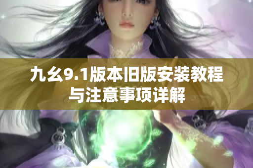 九幺9.1版本旧版安装教程与注意事项详解