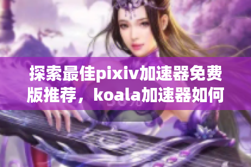 探索最佳pixiv加速器免费版推荐，koala加速器如何选择分析