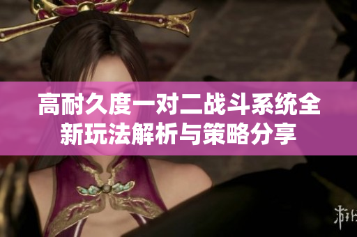 高耐久度一对二战斗系统全新玩法解析与策略分享