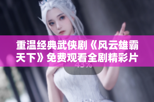 重温经典武侠剧《风云雄霸天下》免费观看全剧精彩片段
