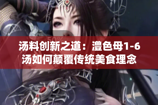 汤料创新之道：澧色母1-6汤如何颠覆传统美食理念