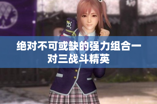 绝对不可或缺的强力组合一对三战斗精英
