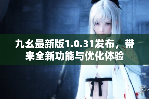 九幺最新版1.0.31发布，带来全新功能与优化体验