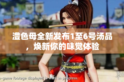 澧色母全新发布1至6号汤品，焕新你的味觉体验