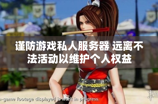 谨防游戏私人服务器 远离不法活动以维护个人权益
