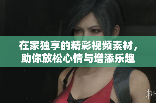 在家独享的精彩视频素材，助你放松心情与增添乐趣