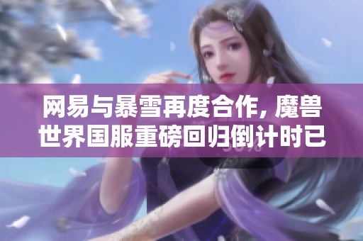 网易与暴雪再度合作, 魔兽世界国服重磅回归倒计时已开启!