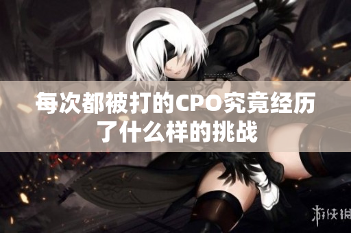 每次都被打的CPO究竟经历了什么样的挑战