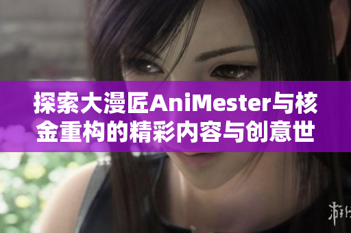 探索大漫匠AniMester与核金重构的精彩内容与创意世界