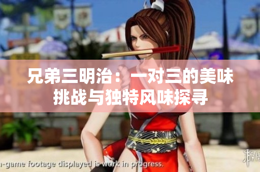 兄弟三明治：一对三的美味挑战与独特风味探寻