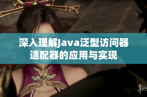 深入理解Java泛型访问器适配器的应用与实现
