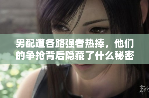 男配遭各路强者热捧，他们的争抢背后隐藏了什么秘密