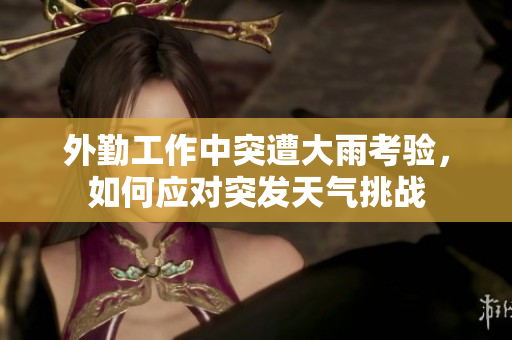 外勤工作中突遭大雨考验，如何应对突发天气挑战