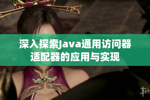 深入探索Java通用访问器适配器的应用与实现