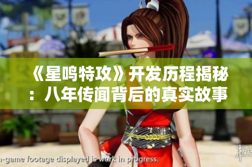 《星鸣特攻》开发历程揭秘：八年传闻背后的真实故事