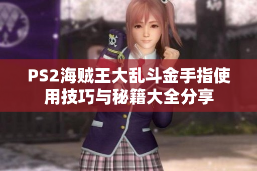 PS2海贼王大乱斗金手指使用技巧与秘籍大全分享