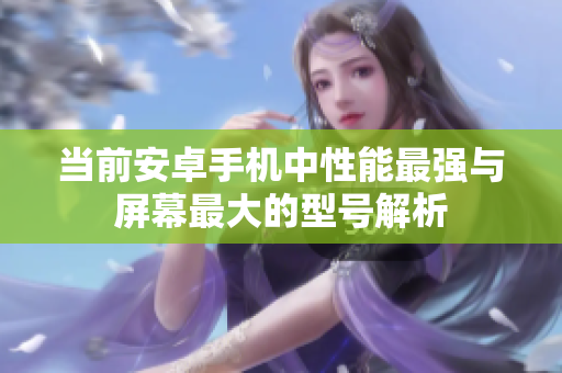 当前安卓手机中性能最强与屏幕最大的型号解析
