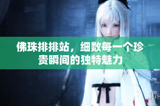 佛珠排排站，细数每一个珍贵瞬间的独特魅力