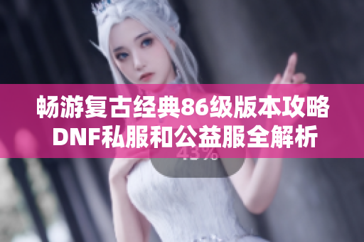 畅游复古经典86级版本攻略 DNF私服和公益服全解析