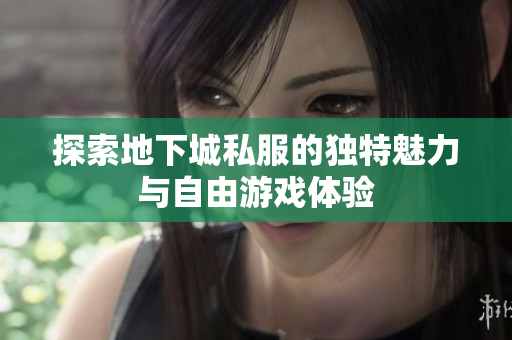 探索地下城私服的独特魅力与自由游戏体验
