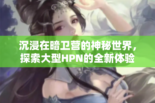 沉浸在暗卫营的神秘世界，探索大型HPN的全新体验
