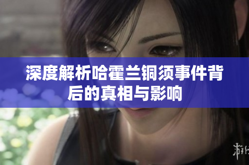 深度解析哈霍兰铜须事件背后的真相与影响