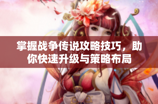 掌握战争传说攻略技巧，助你快速升级与策略布局