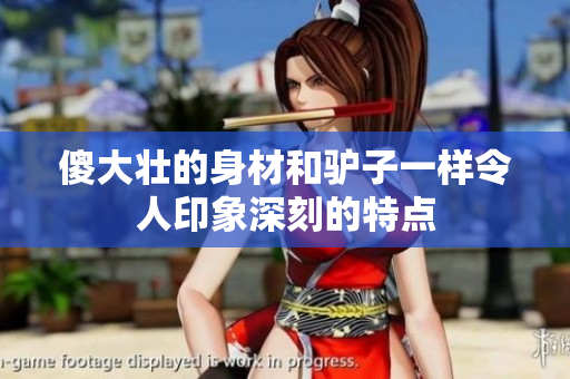 傻大壮的身材和驴子一样令人印象深刻的特点