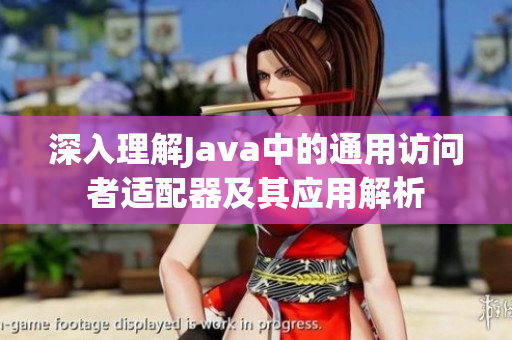 深入理解Java中的通用访问者适配器及其应用解析