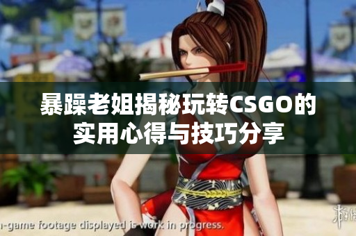 暴躁老姐揭秘玩转CSGO的实用心得与技巧分享