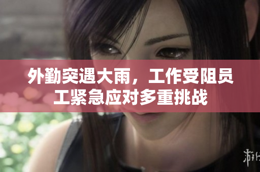 外勤突遇大雨，工作受阻员工紧急应对多重挑战