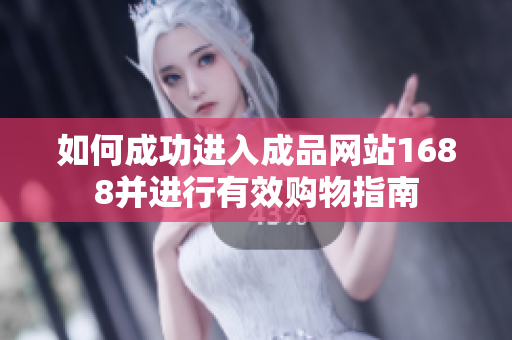 如何成功进入成品网站1688并进行有效购物指南