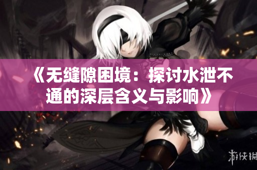 《无缝隙困境：探讨水泄不通的深层含义与影响》