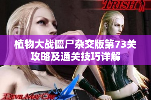 植物大战僵尸杂交版第73关攻略及通关技巧详解