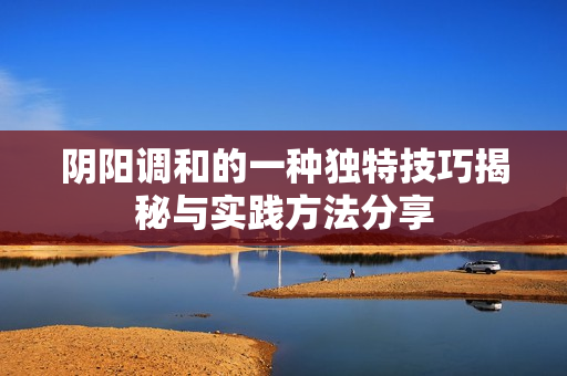 阴阳调和的一种独特技巧揭秘与实践方法分享