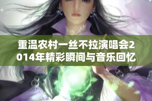 重温农村一丝不拉演唱会2014年精彩瞬间与音乐回忆