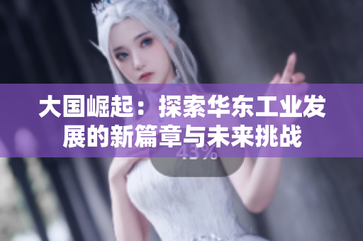 大国崛起：探索华东工业发展的新篇章与未来挑战